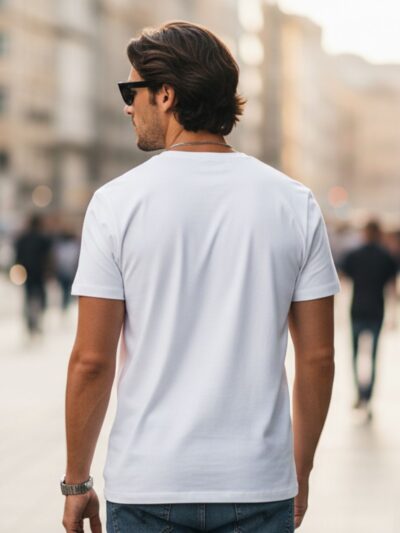 Marvel-inspired white regular fit t-shirt for men by Onita